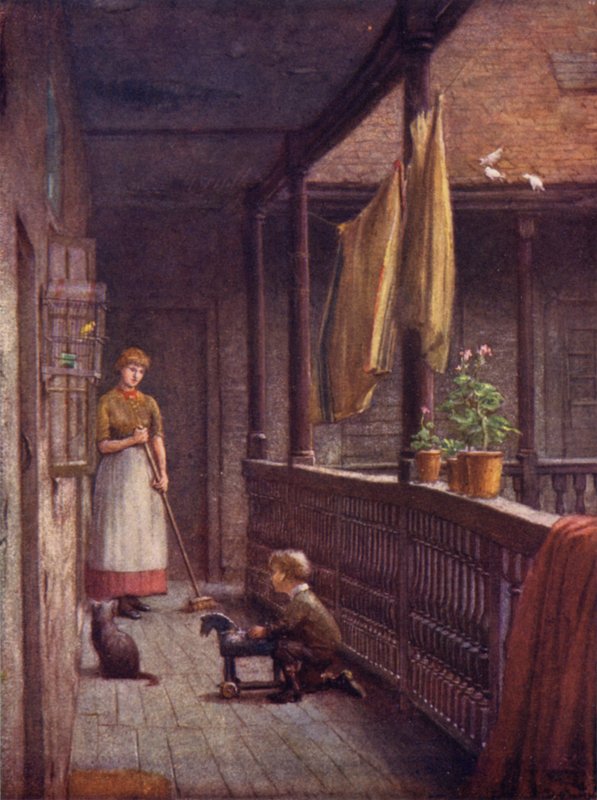 Galleri af White Hart Inn, Southwark, 1884 af Philip Norman
