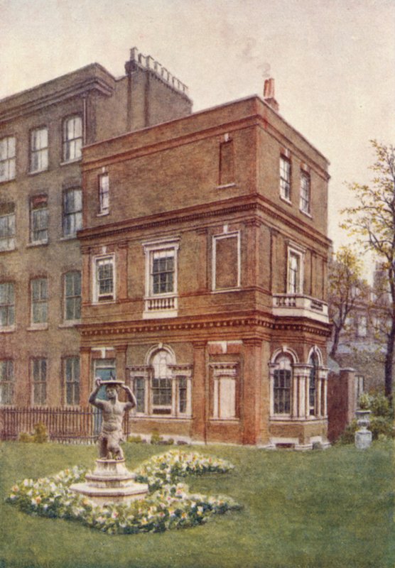 Garden House, Clements Inn, 1883 af Philip Norman