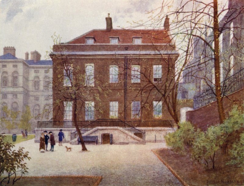 Garden of Downing Street nr. 10, 1888 af Philip Norman