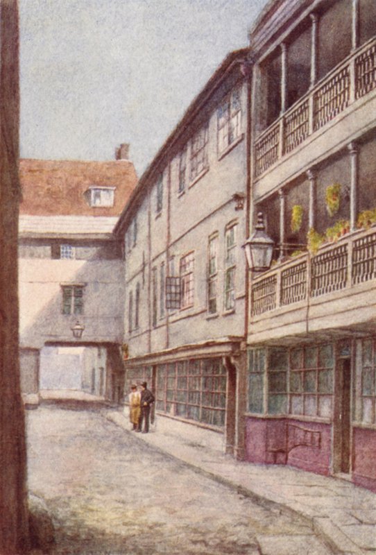 George Inn, Southwark, 1885 af Philip Norman