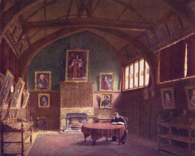 Hall of Barnards Inn, Holborn, 1886 af Philip Norman
