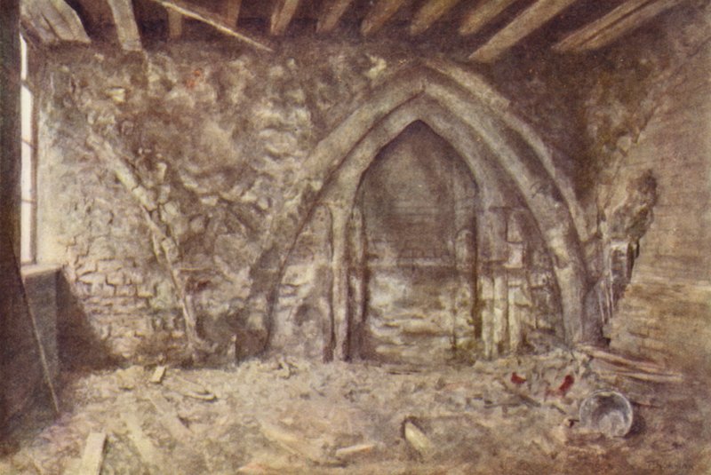 Medieval Arches, Ireland Yard, Blackfriars, 1900 af Philip Norman