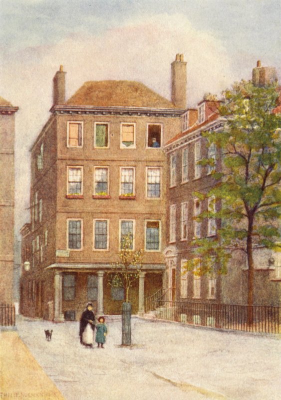 No 15 Grays Inn Square fra Field Court, 1904 af Philip Norman