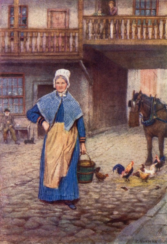 Reminiscens af Oxford Arms Inn, Warwick Lane, 1875 af Philip Norman