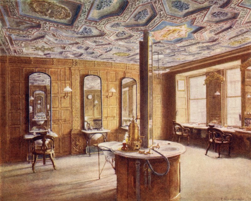 Værelse i det indre tempelporthus, 1899 af Philip Norman