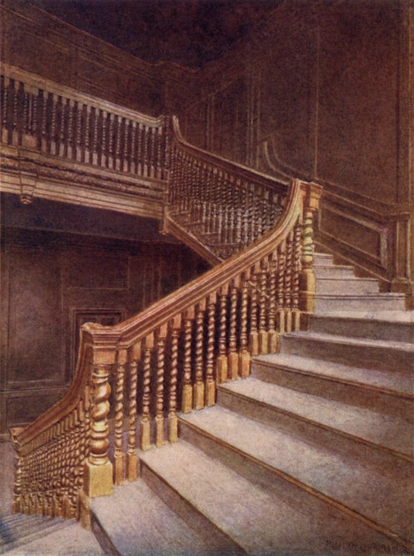Trappe til Austin Friars nr. 10, 1895 af Philip Norman