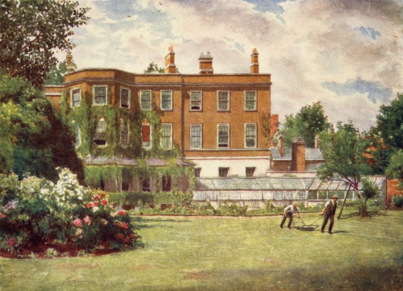 York House og have, Church Street, Kensington, 1899 af Philip Norman