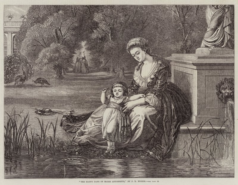 Marie Antoinettes glade dage af Philip Richard Morris