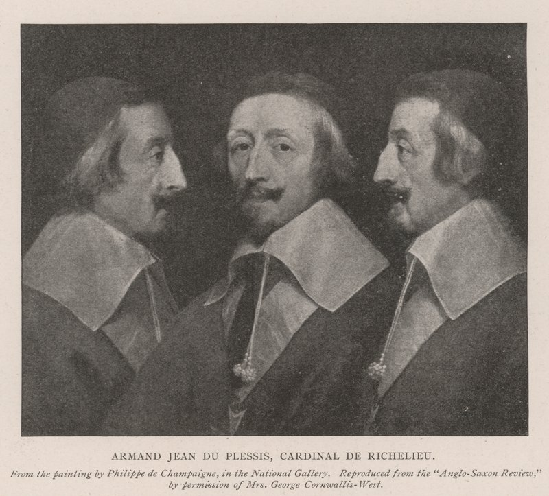 Armand Jean du Plessis, kardinal de Richelieu af Philippe de Champaigne