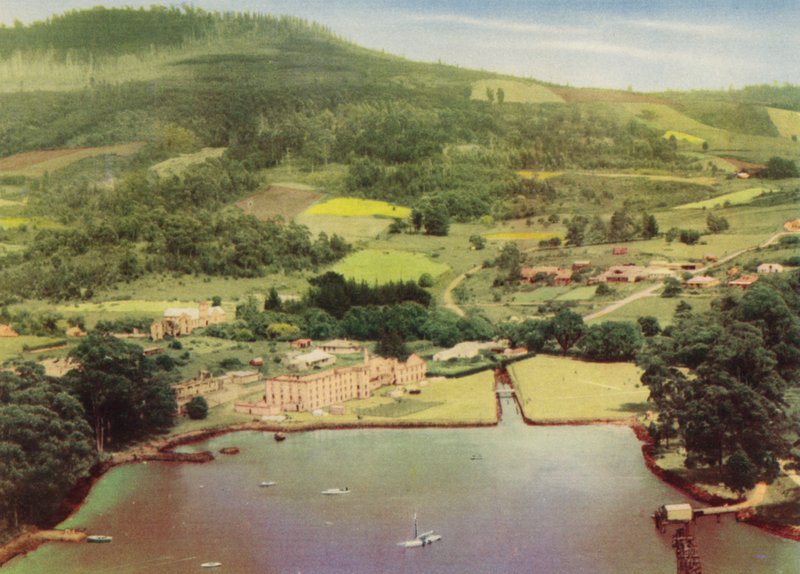 Tasmanien: Port Arthur (farvefoto) af Photographer Australian