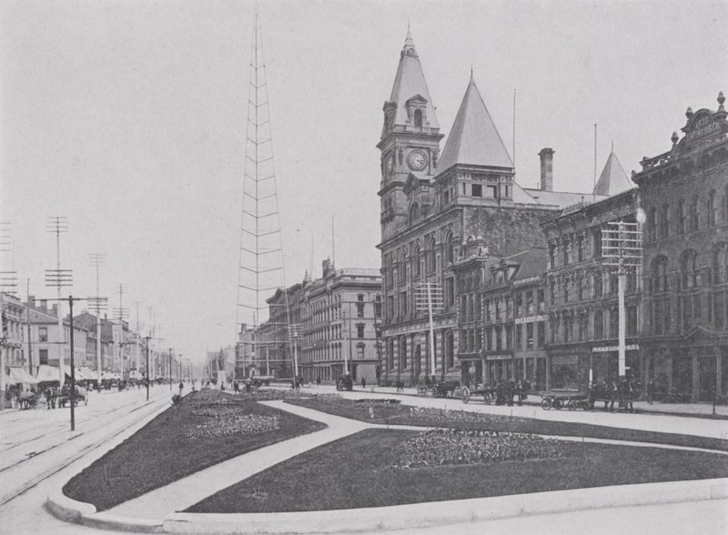 King Street, Hamilton (s/h-foto) af Photographer Canadian
