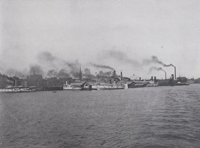 The Harbour Front, Toronto (s/h foto) af Photographer Canadian