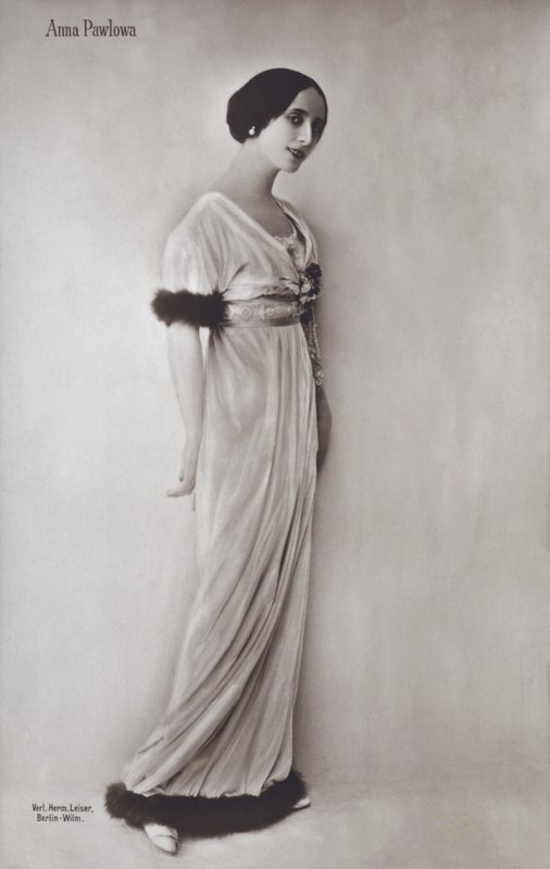 Anna Pavlova (s/h foto) af Photographer German
