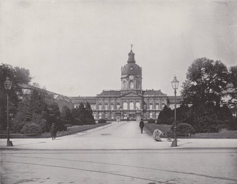 Charlottenburg, City Palace (s/h foto) af Photographer German
