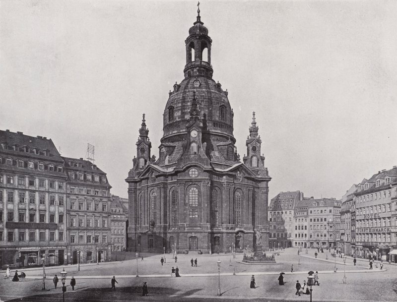 Frauenkirche (s/h foto) af Photographer German