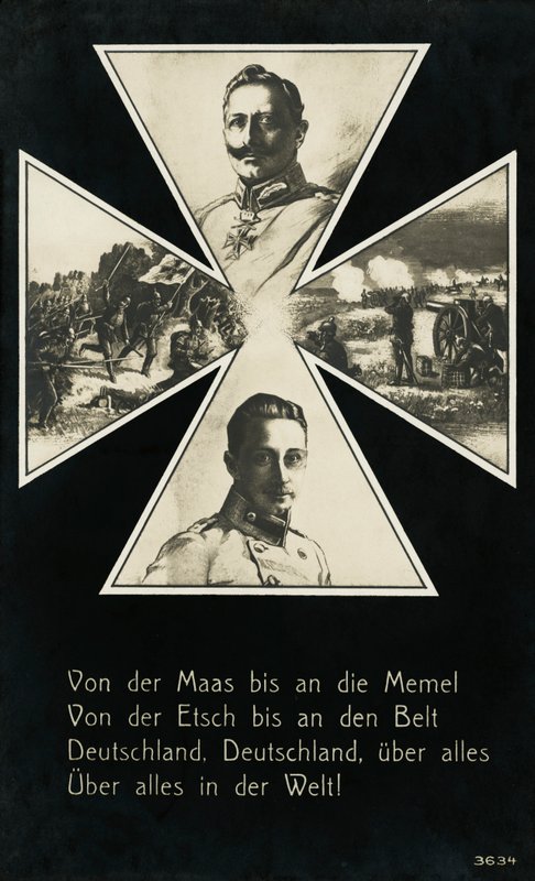 Kaiser Wilhelm II (s/h foto) af Photographer German