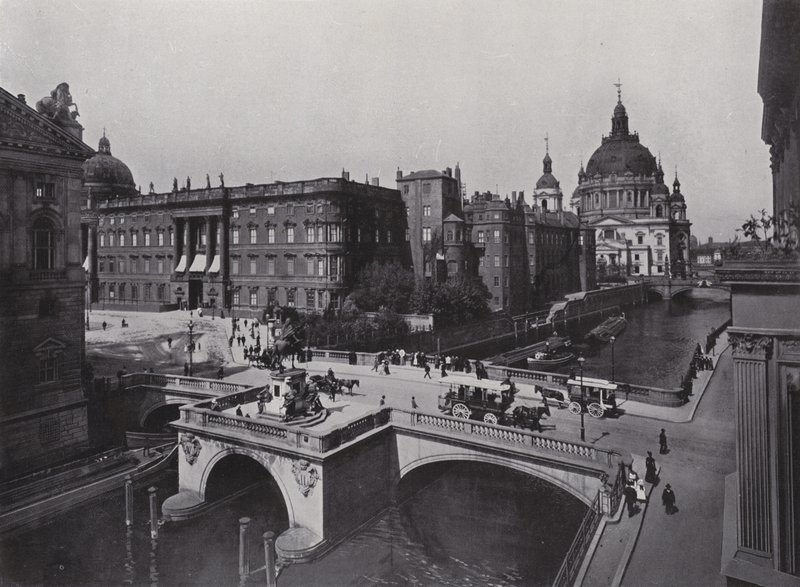Kurfürstenbrücke (s/h foto) af Photographer German