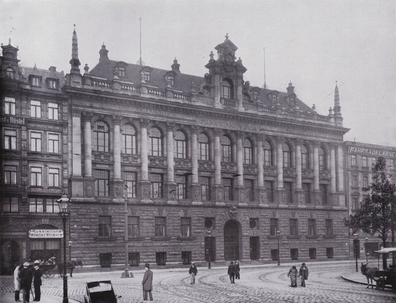 Leipzig: Grassi-Museum (s/h foto) af Photographer German