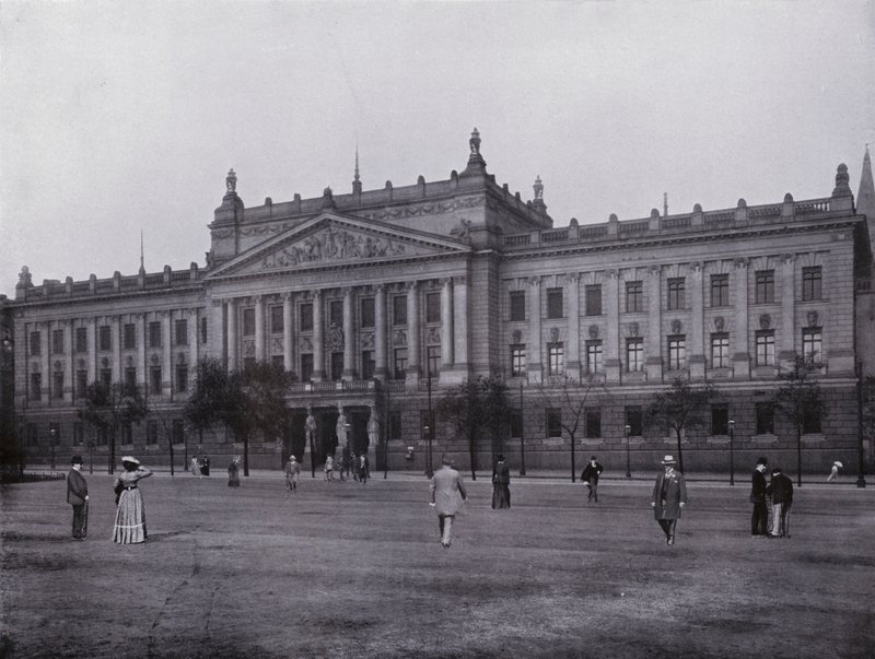 Leipzig: Royal University (s/h foto) af Photographer German