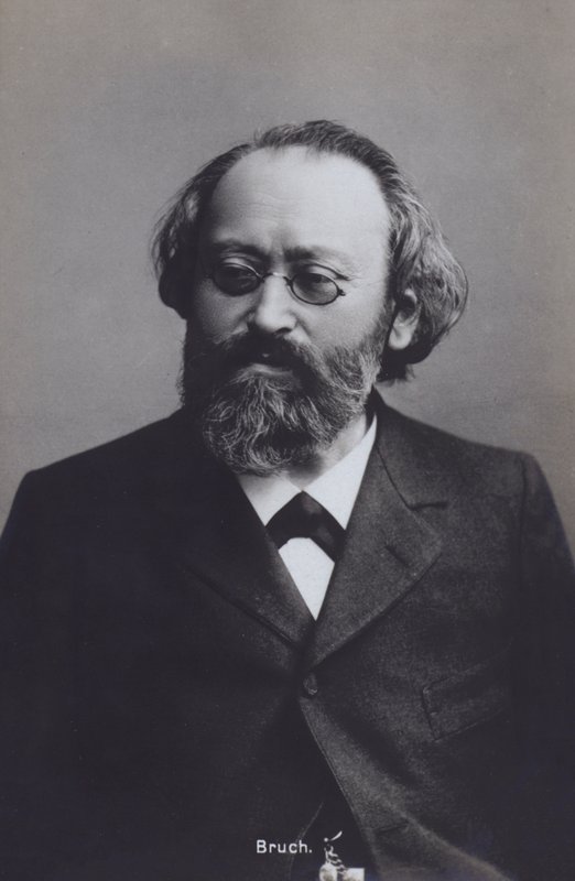 Max Bruch, tysk dirigent og komponist (s/h foto) af Photographer German