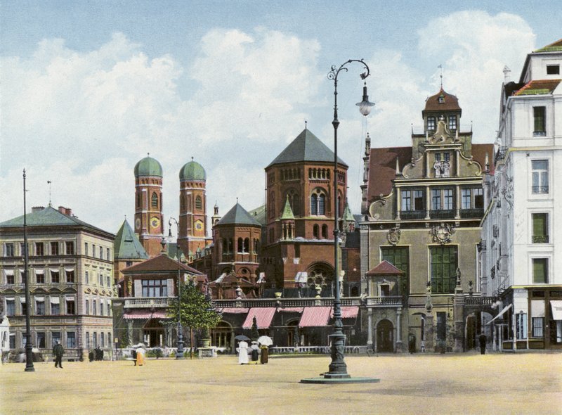 München/München: Künstlerhaus Am Lenbachplatz (foto) af Photographer German