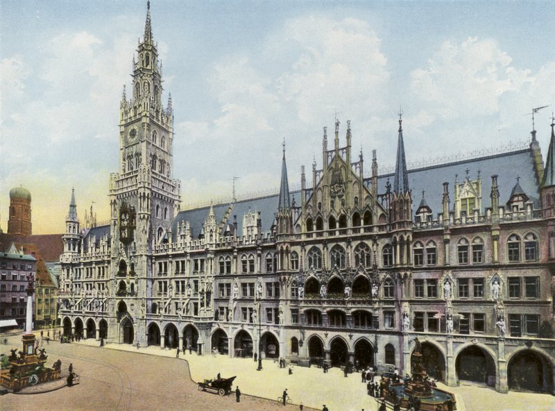 München/München: Det nye rådhus (foto) af Photographer German
