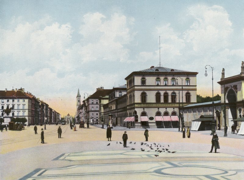 München/München: Odeonsplatz U Ludwigstrasse (foto) af Photographer German