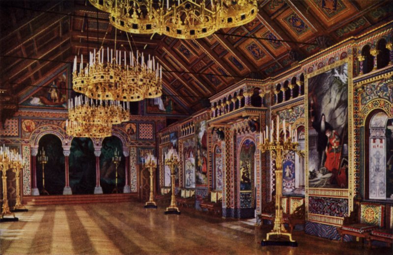 Neuschwanstein Slot: Sangerfaal, galleriside (foto) af Photographer German