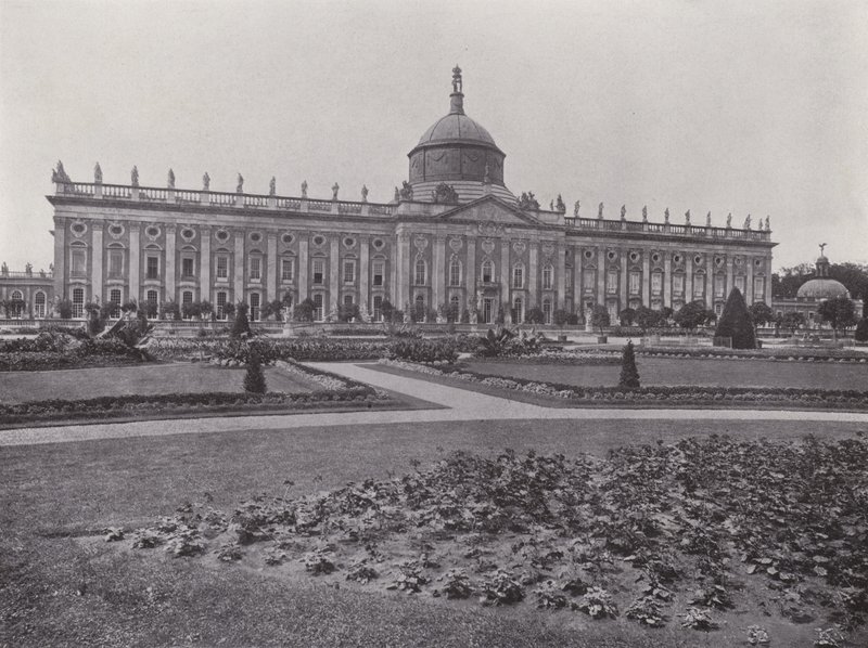 Potsdam, New Palace (s/h foto) af Photographer German