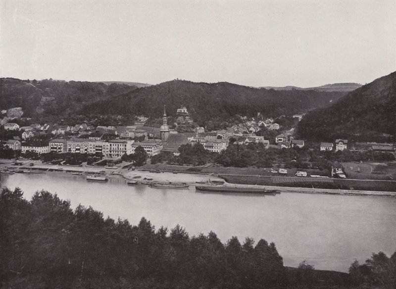 Schandau (s/h foto) af Photographer German