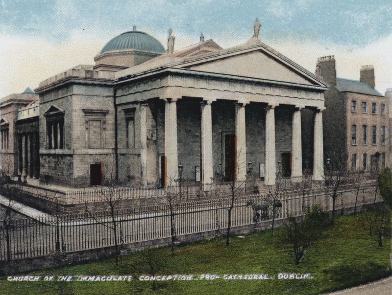 Church of the Immaculate Conception Pro-Cathedral, Dublin (farvefoto) af Photographer Irish