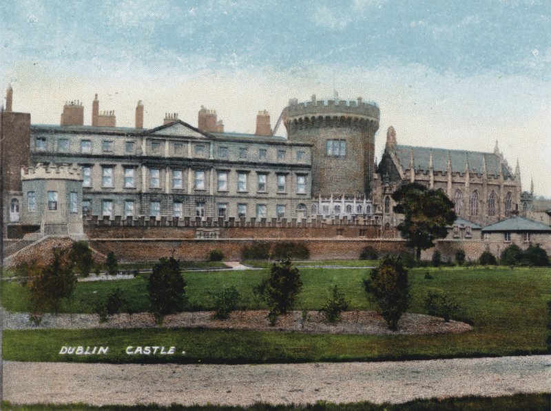 Dublin Castle (farvefoto) af Photographer Irish