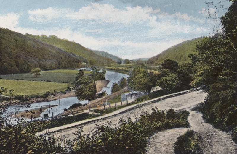 Irland: Vale of Arklow, County Wicklow (farvet foto) af Photographer Irish