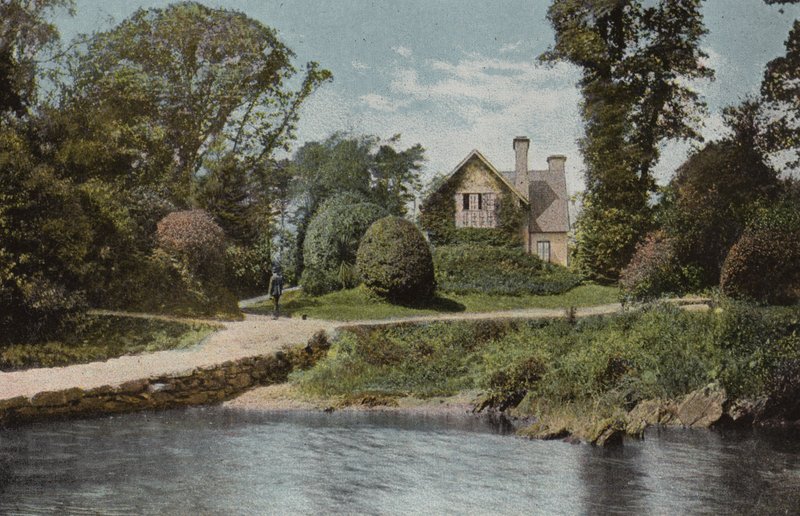 Sydirland: Dinis Cottage, Killarney (farvet foto) af Photographer Irish
