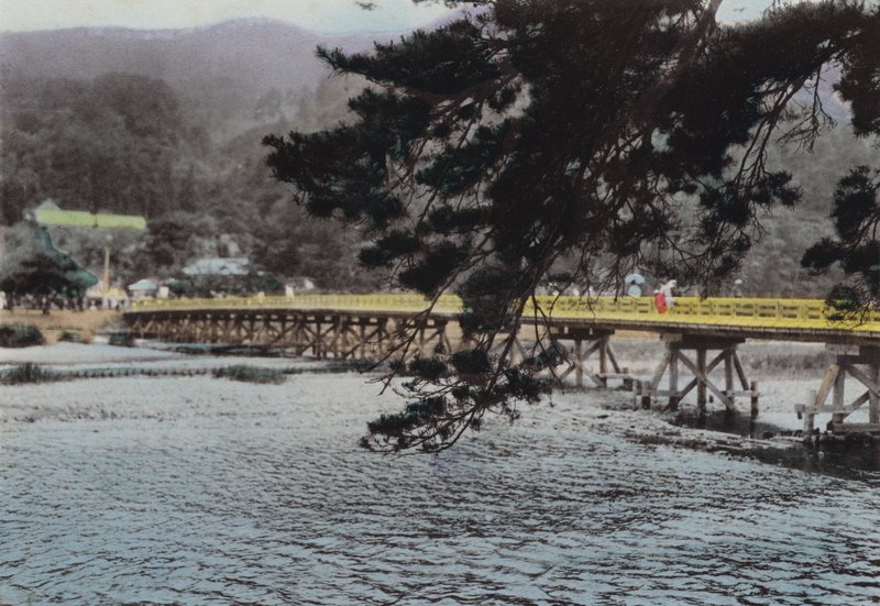 Japan, ca. 1912: Arashiyama, Kyoto (p hot) af Photographer Japanese