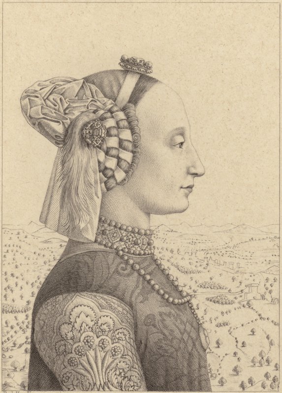 Battista Sforza af Piero della Francesca