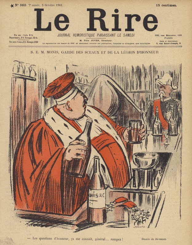 Illustration til Le Rire af Pierre Georges Jeanniot