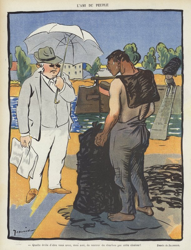 Illustration til Le Rire af Pierre Georges Jeanniot