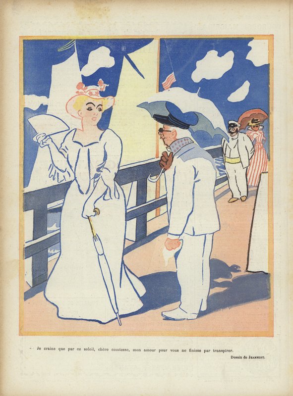 Illustration til Le Rire af Pierre Georges Jeanniot