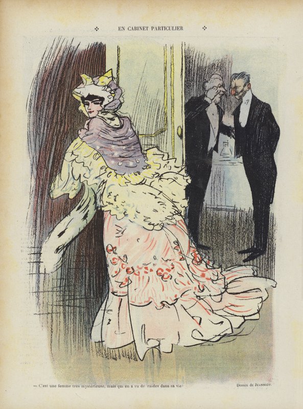 Illustration til Le Rire af Pierre Georges Jeanniot
