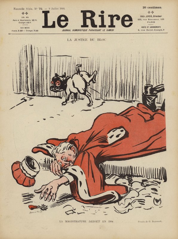 Illustration til Le Rire af Pierre Georges Jeanniot