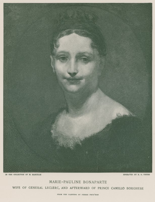 Marie-Pauline Bonaparte af Pierre Paul Prudhon