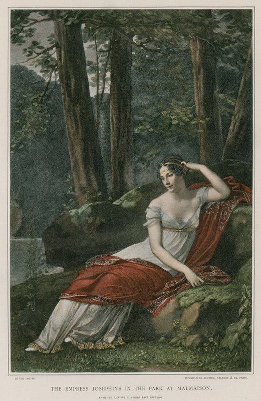 Kejserinde Josephine i parken ved Malmaison af Pierre Paul Prudhon