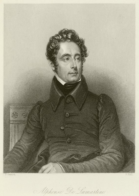 Alphonse de Lamartine af Pierre Petit