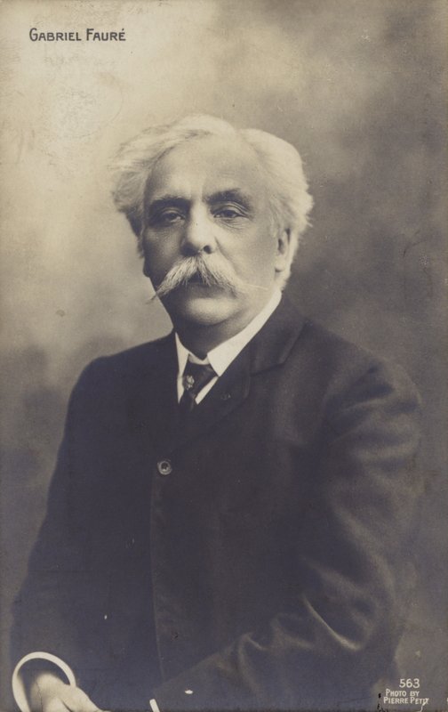 Gabriel Faure, fransk komponist, organist, pianist og lærer (1845-1924) af Pierre Petit