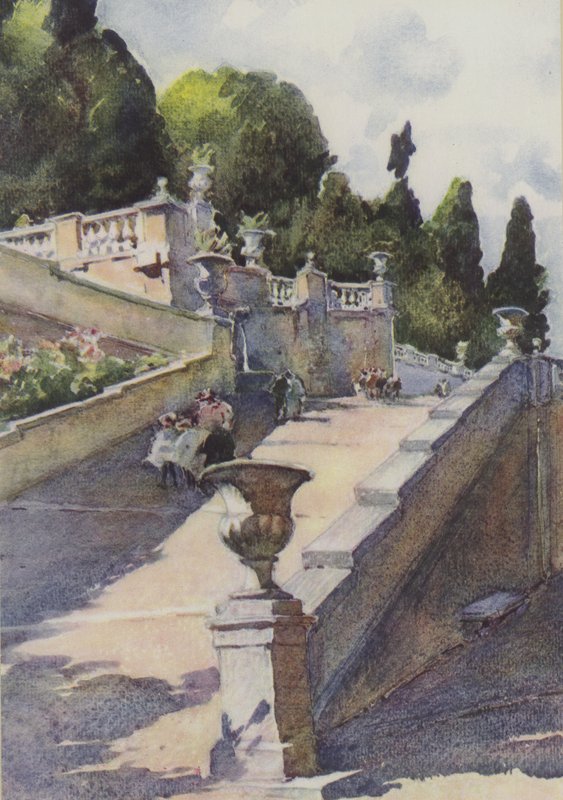Frascati, Villa Torlonia af Pierre Vignal