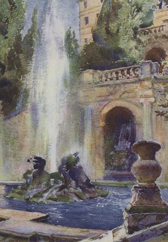 Tivoli, Villa DEste af Pierre Vignal