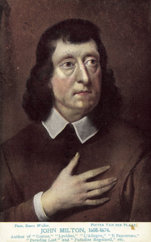 John Milton af Pieter van der Plas or Plaas