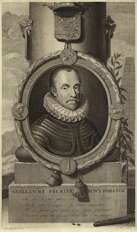 Portræt af Vilhelm I, prins af Orange af Pieter van der Werff