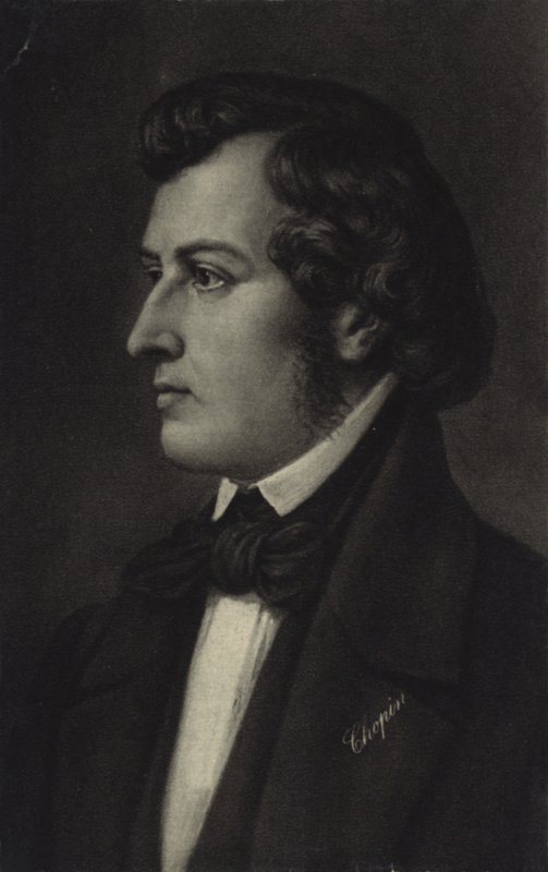 Frederic Chopin, polsk komponist og pianist (1810-1849) af Polish School